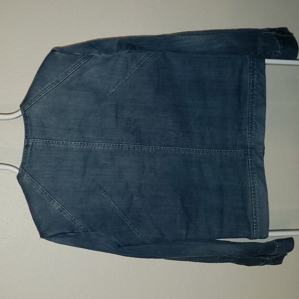 Pistola Moto Jean Jacket w/ Asymmetrical Zipper - Picture 6 of 8